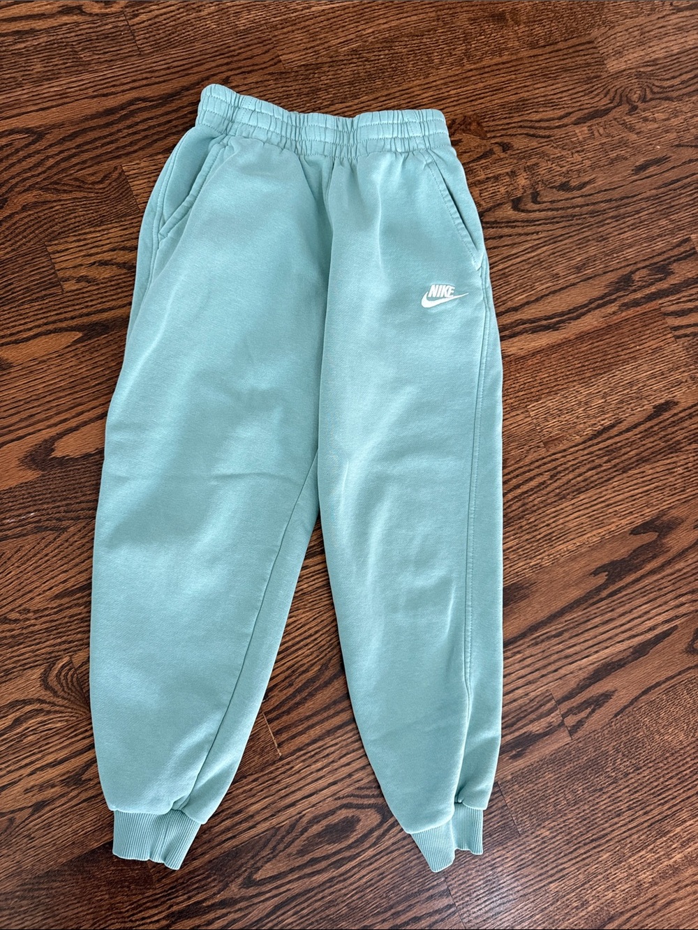 Nike Kids Seafoam Green Jogger Sweatpants